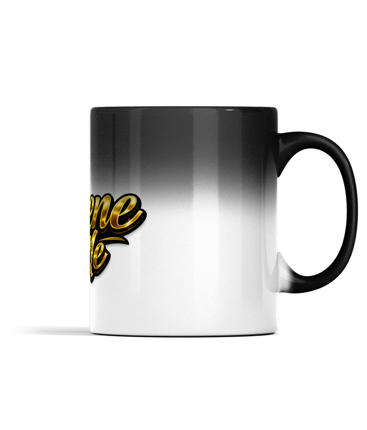 Ghanaian 11oz Black Colour Changing Mug - My King