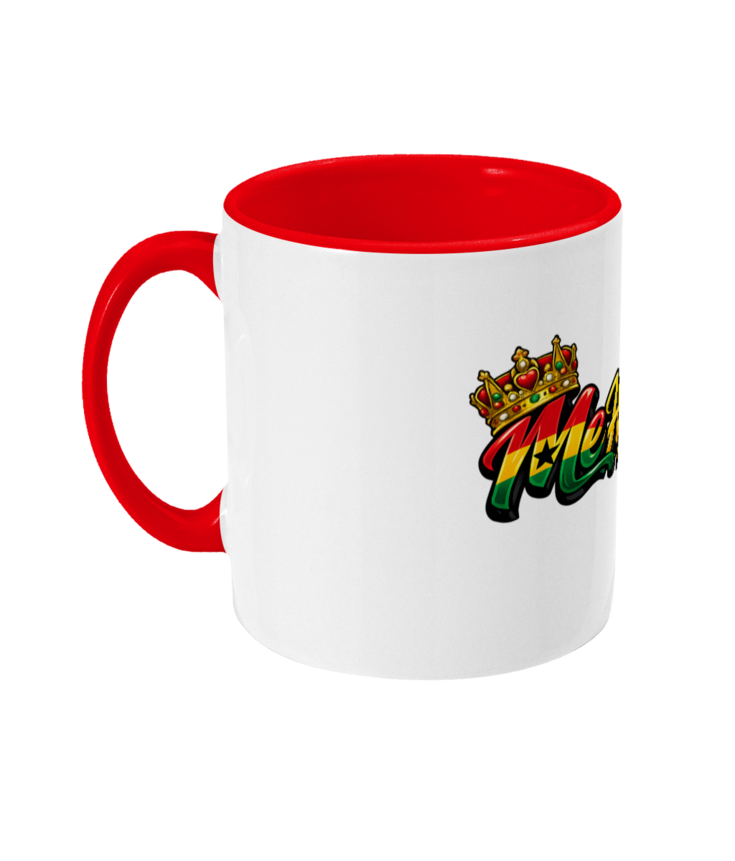 Ghanaian 11oz Black Colour Changing Mug - My Queen